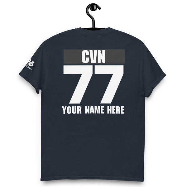 Customizable USS GEORGE H.W. BUSH Unisex classic tee