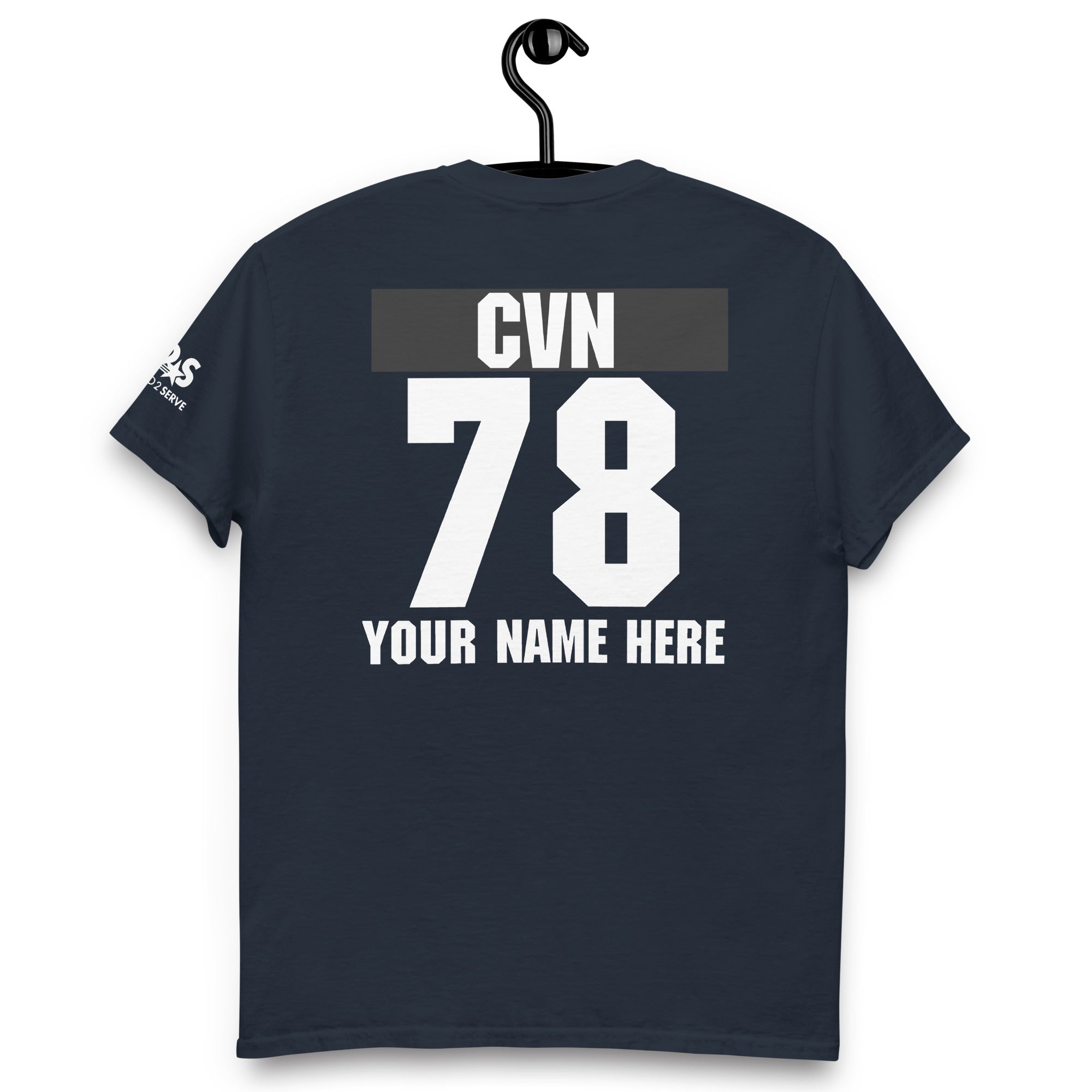 Customizable USS GERALD R. FORD Unisex classic tee
