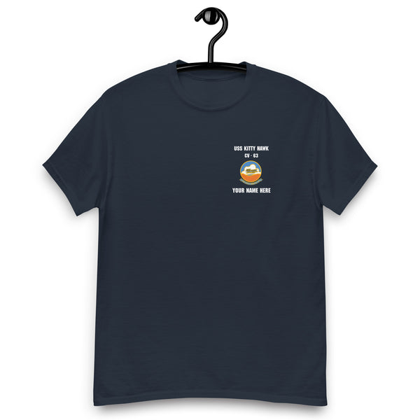 Customizable USS KITTY HAWK Men's classic tee