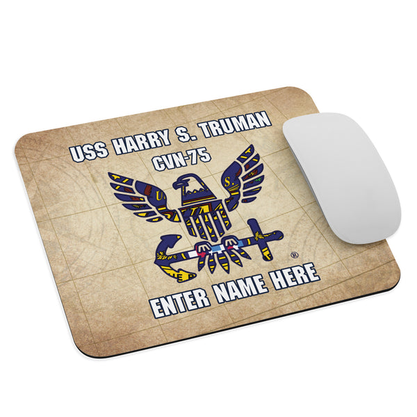Customizable USS HARRY S. TRUMAN Mouse pad