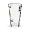 Customizable USS ABRAHAM LINCOLN Shaker pint glass