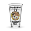 Customizable USS ABRAHAM LINCOLN Shaker pint glass