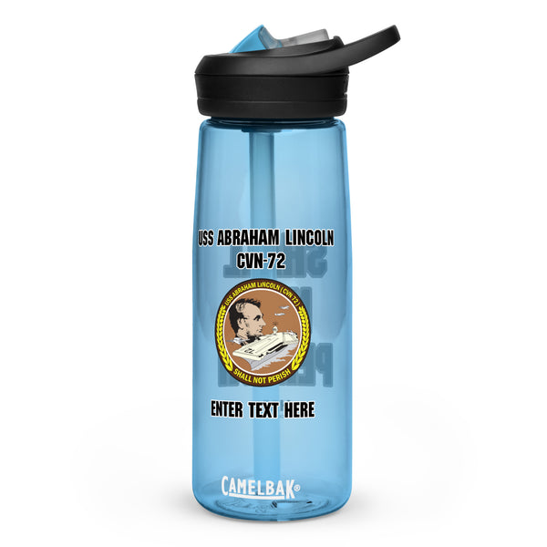 Customizable Camelbak® USS ABRAHAM LINCOLN Sports water bottle