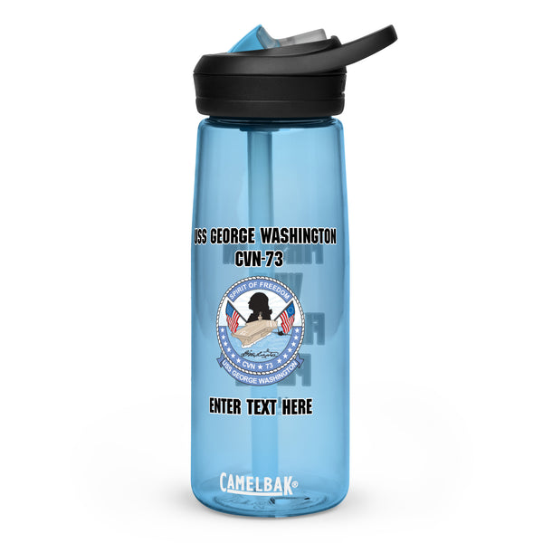 Customizable Camelbak® USS GEORGE WASHINGTON Sports water bottle