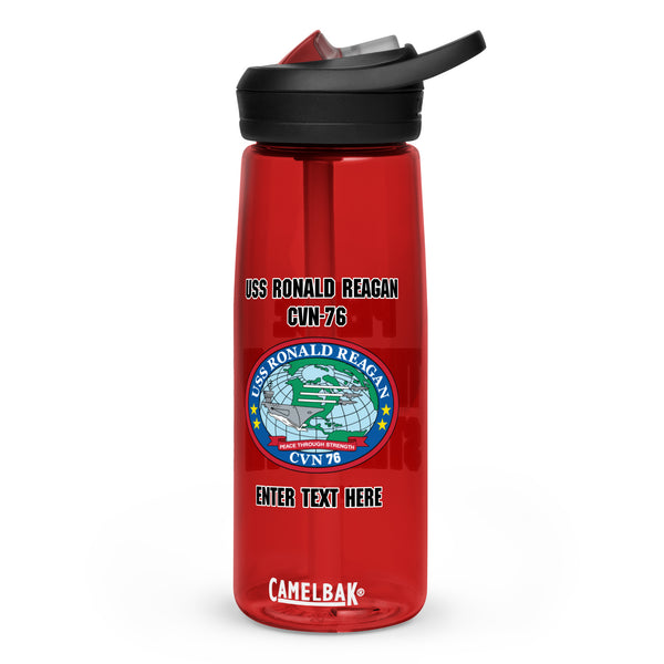 Customizable Camelbak® USS RONALD REAGAN Sports water bottle