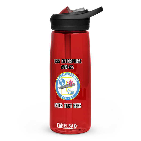 Customizable Camelbak® USS ENTERPRISE Sports water bottle