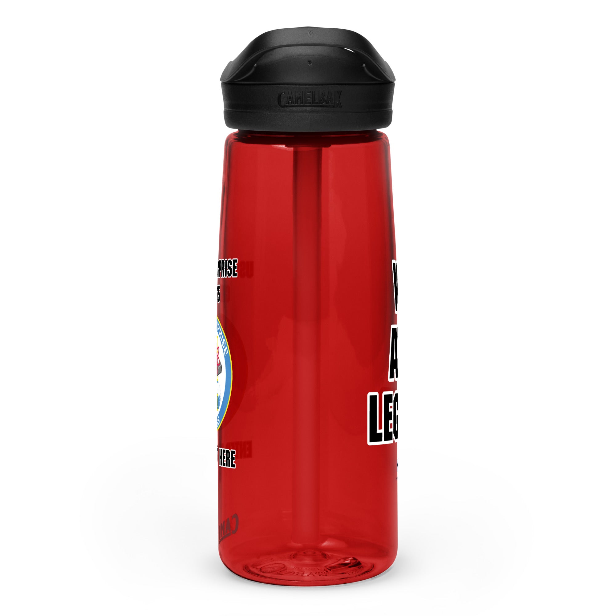 Customizable Camelbak® USS ENTERPRISE Sports water bottle