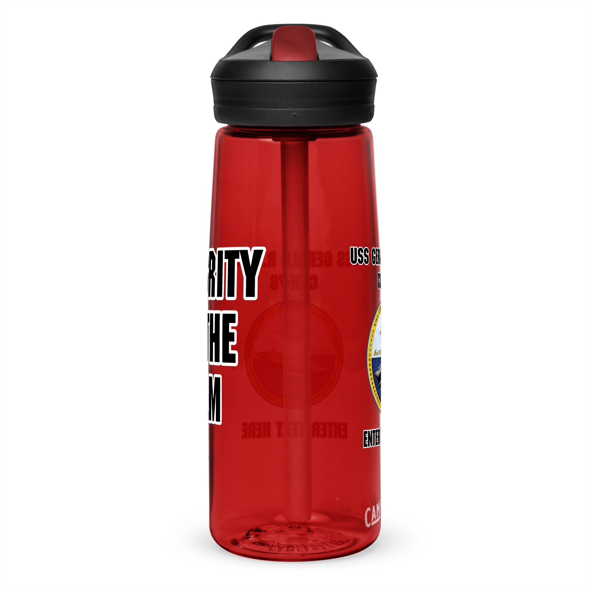 Customizable Camelbak® USS GERALD R. FORD Sports water bottle