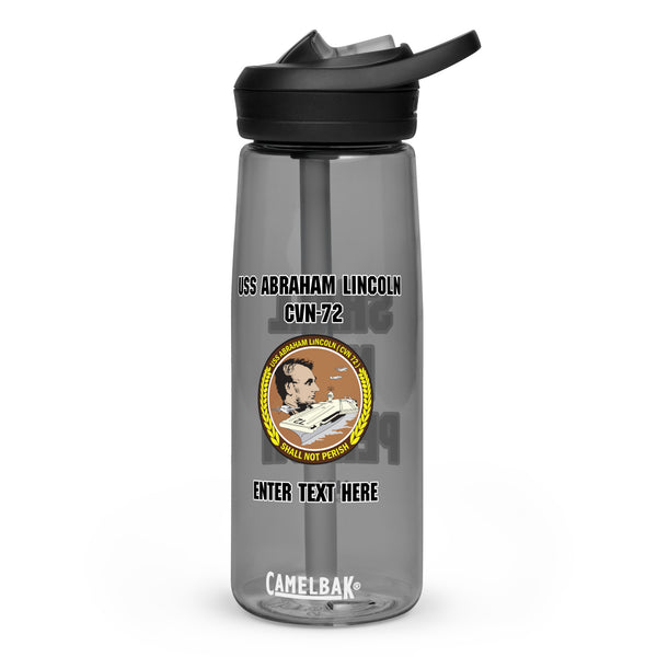 Customizable Camelbak® USS ABRAHAM LINCOLN Sports water bottle