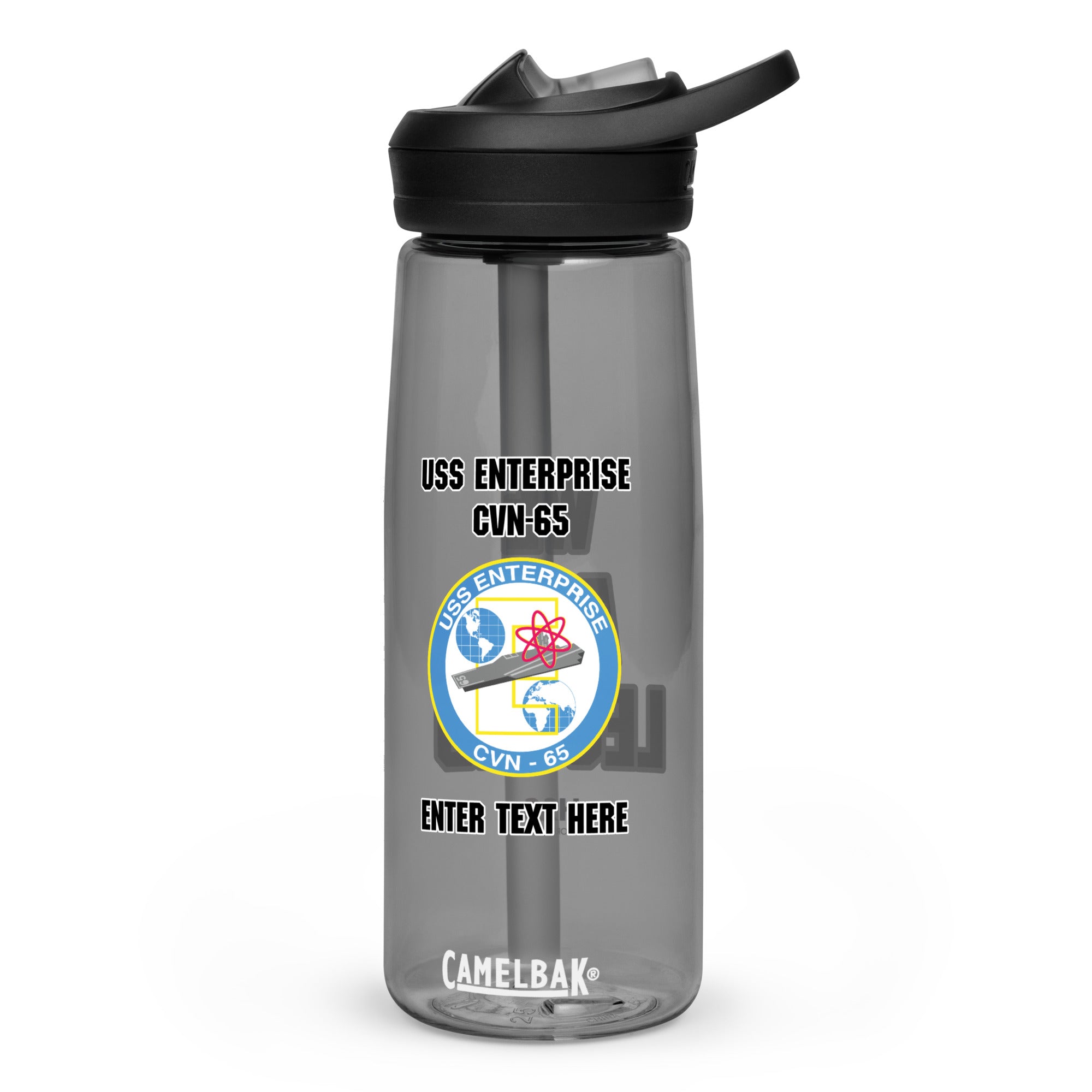 Customizable Camelbak® USS ENTERPRISE Sports water bottle