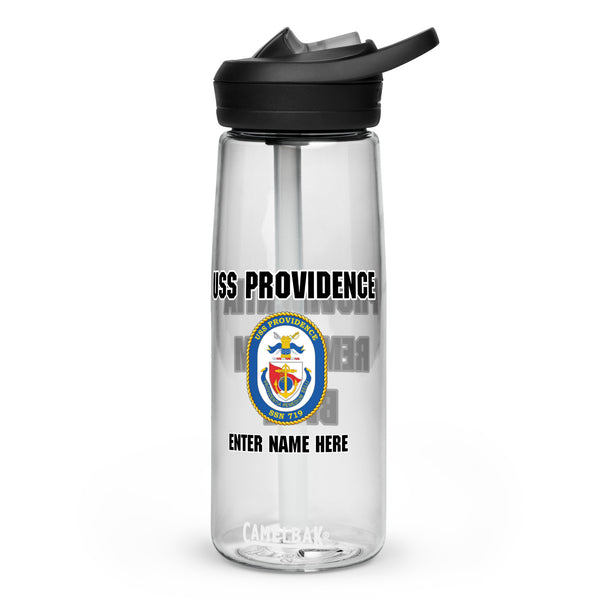 Customizable USS PROVIDENCE (SSN-719) Sports water bottle