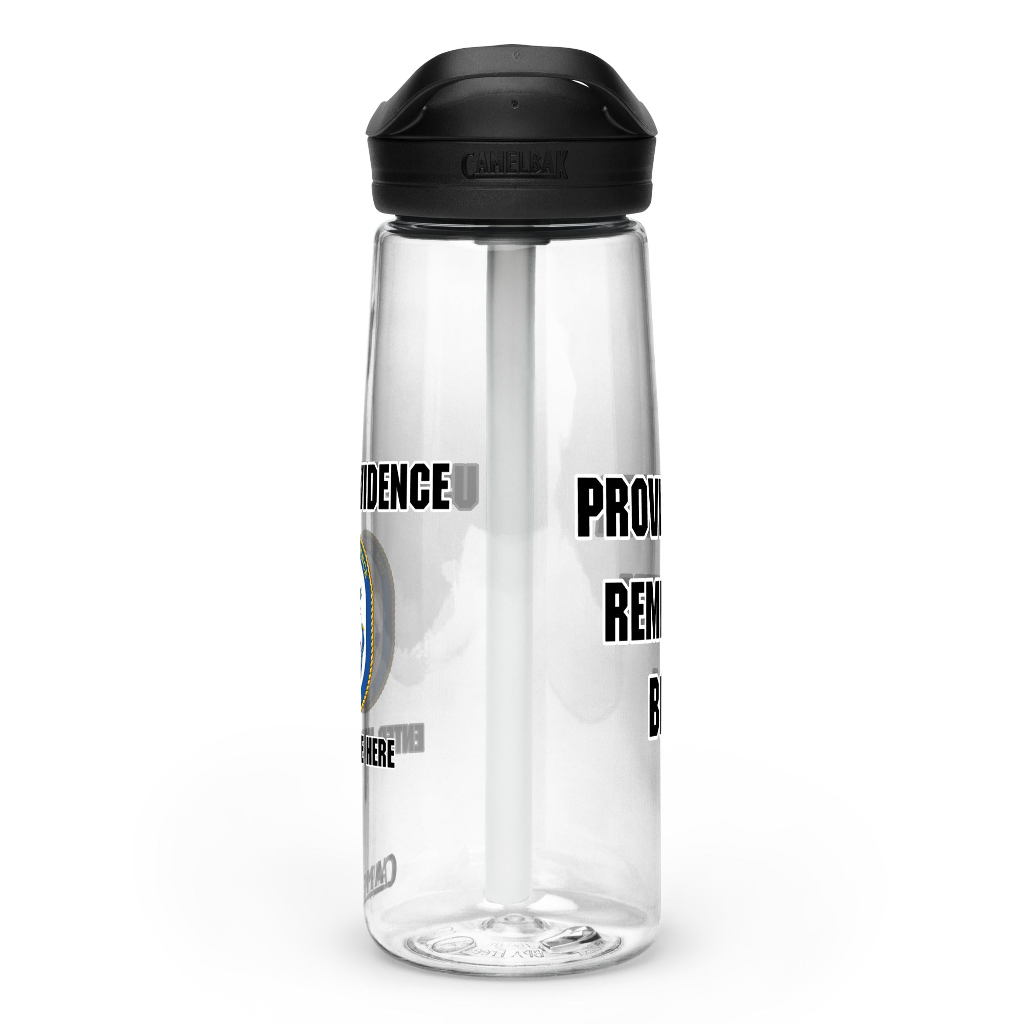 Customizable USS PROVIDENCE (SSN-719) Sports water bottle