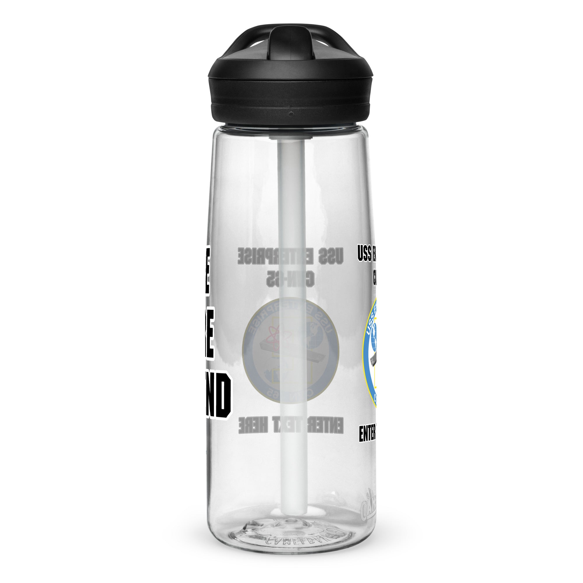 Customizable Camelbak® USS ENTERPRISE Sports water bottle