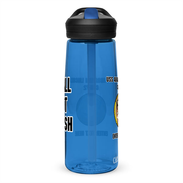 Customizable Camelbak® USS ABRAHAM LINCOLN Sports water bottle