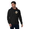 Non-Customizable USS CARL VINSON SUNSET unisex eco raglan hoodie
