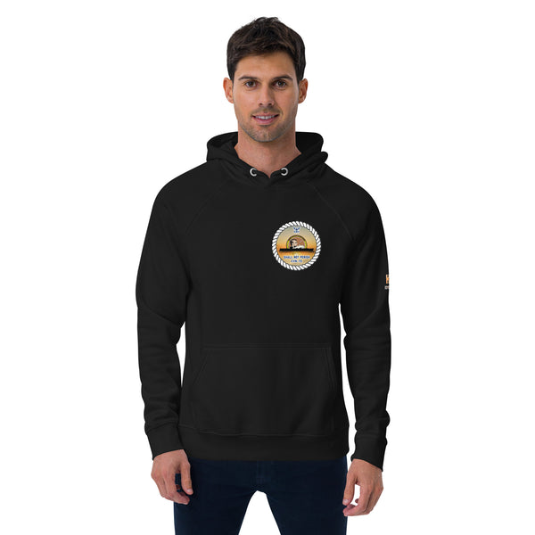 USS ABRAHAM LINCOLN SUNSET eco raglan hoodie