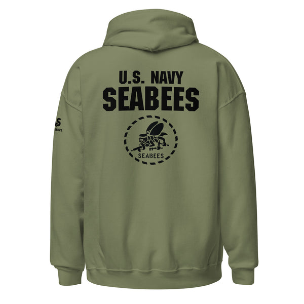U.S. Navy SEABEES SCWS Pin Unisex Hoodie