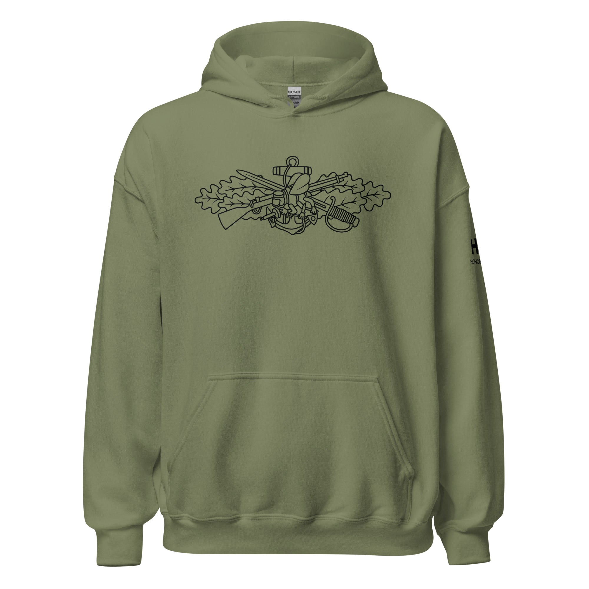 U.S. Navy SEABEES SCWS Pin Unisex Hoodie