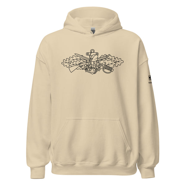 U.S. Navy SEABEES SCWS Pin Unisex Hoodie