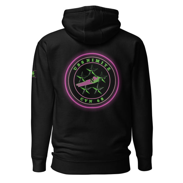 USS NIMITZ NEON Collection Unisex Sweatshirt