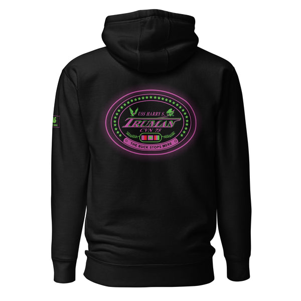 USS HARRY S. TRUMAN NEON Unisex Hoodie