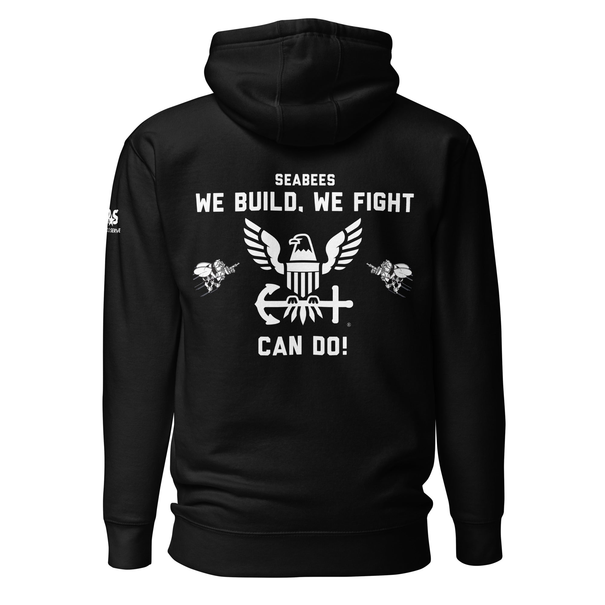US Navy SEABEES EAGLE Unisex Hoodie