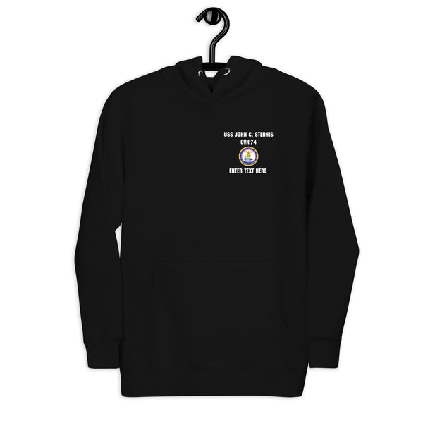 Customizable USS JOHN C. STENNIS Unisex Hoodie