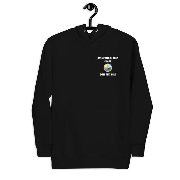 Customizable USS GERALD R. FORD Unisex Hoodie