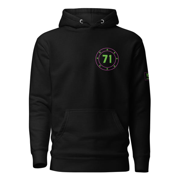 USS THEODORE ROOSEVELT NEON Unisex Hoodie