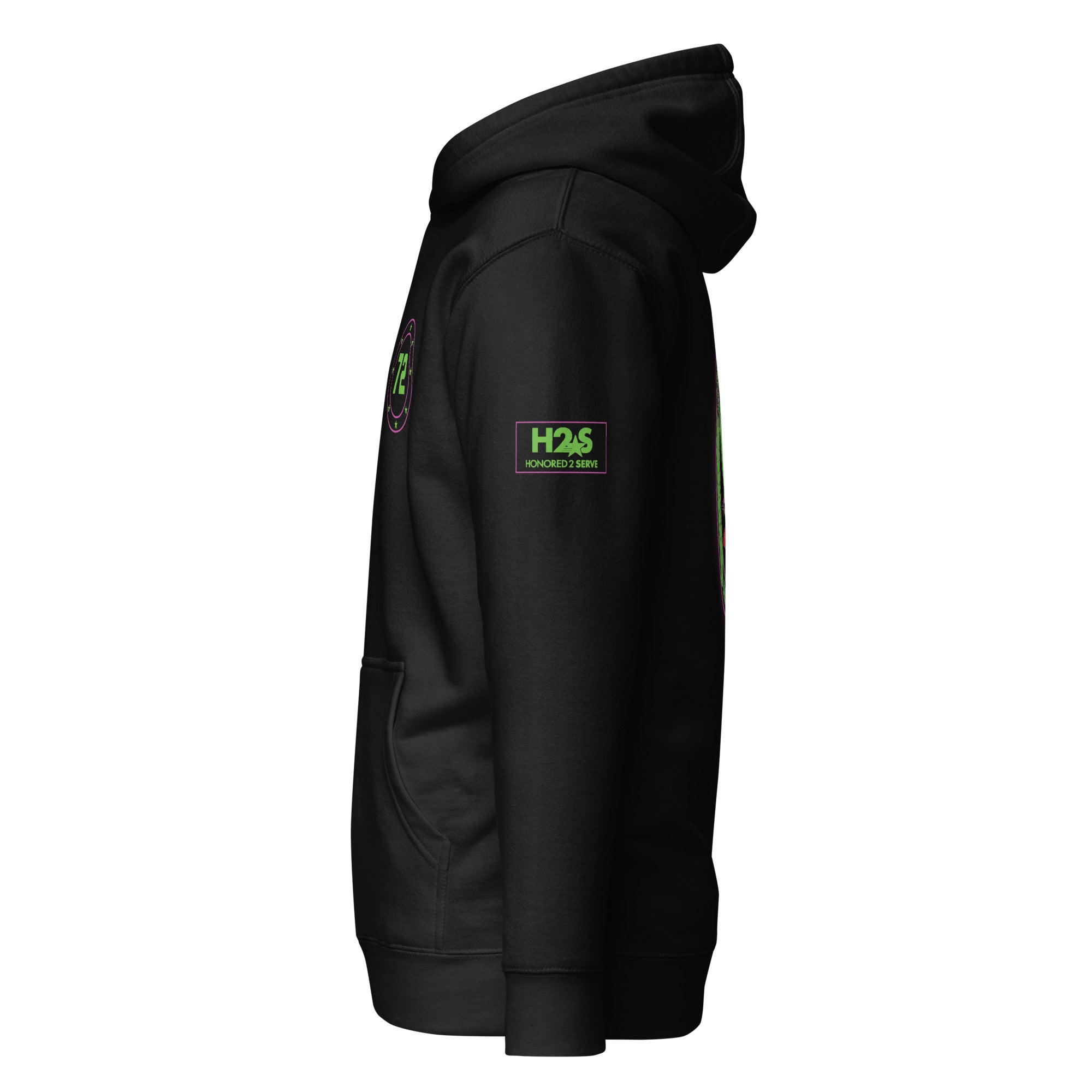 USS ABRAHAM LINCOLN NEON Unisex Hoodie