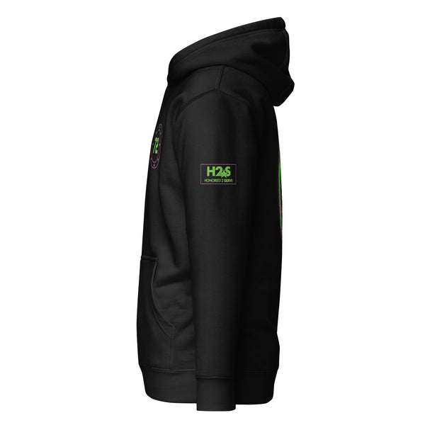 USS ABRAHAM LINCOLN NEON Unisex Hoodie