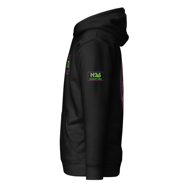 USS GEORGE WASHINGTON NEON Unisex Hoodie