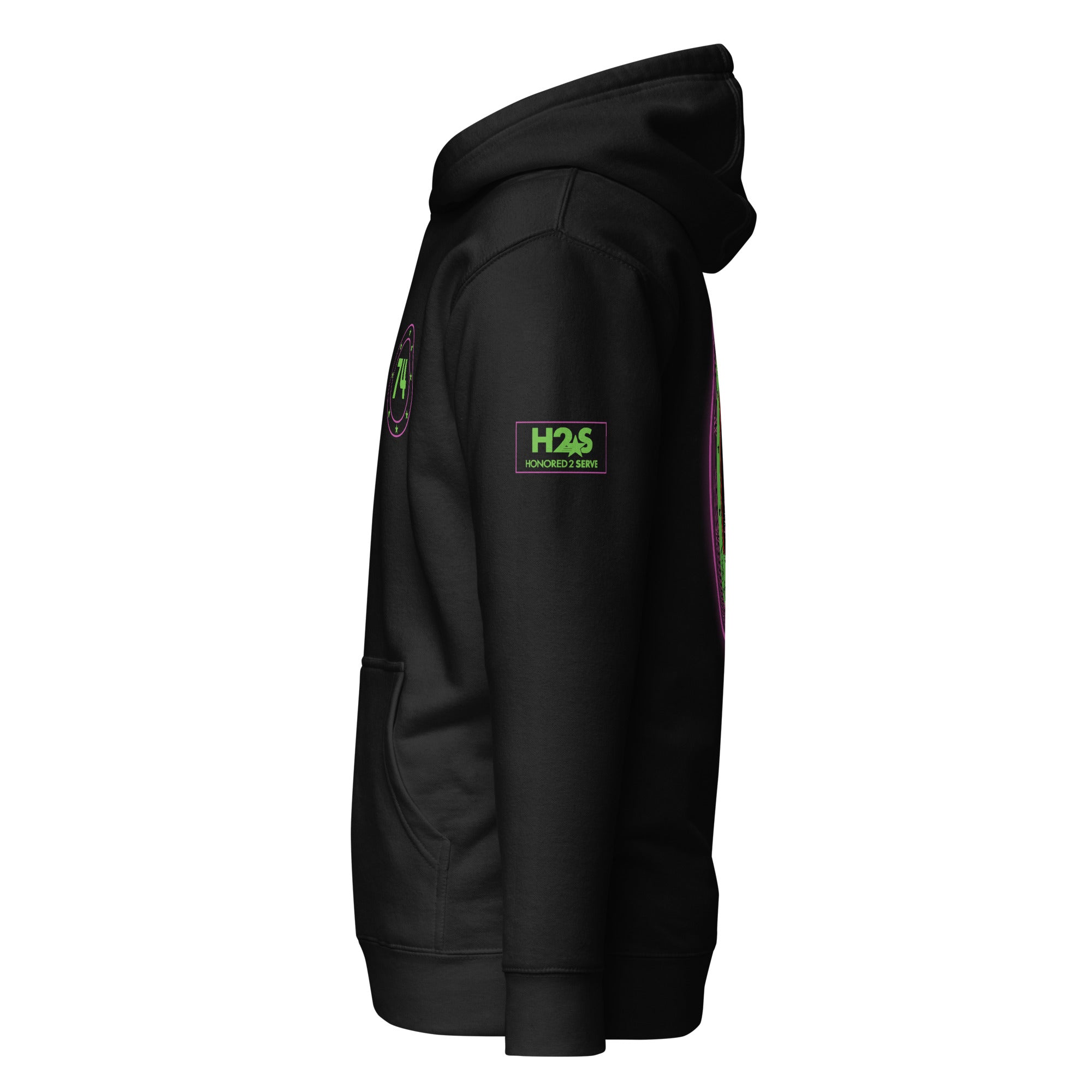 USS JOHN C. STENNIS NEON Unisex Hoodie