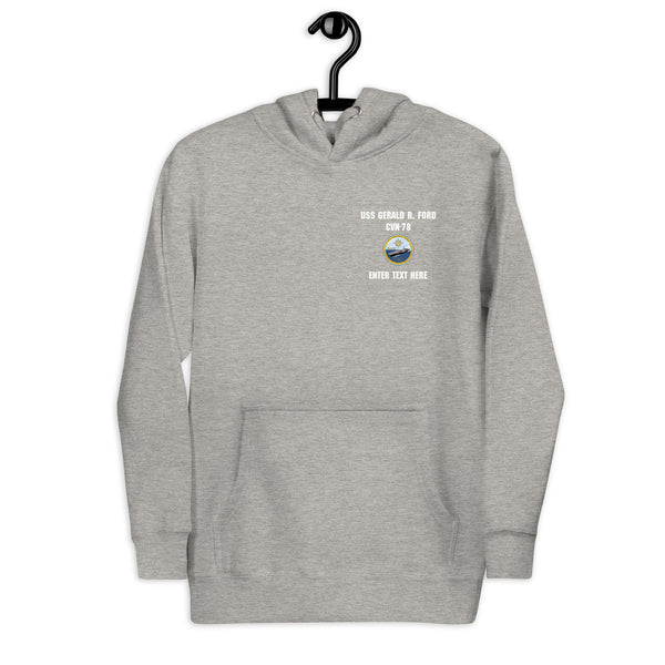 Customizable USS GERALD R. FORD Unisex Hoodie