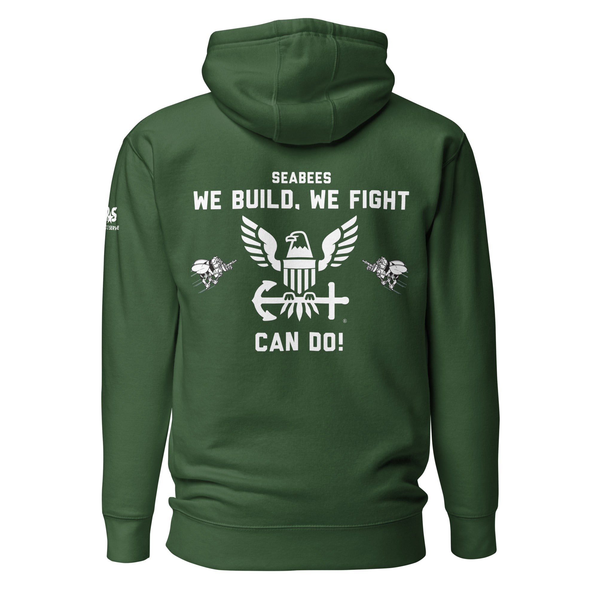 US Navy SEABEES EAGLE Unisex Hoodie