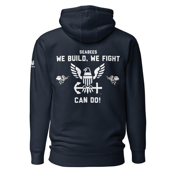US Navy SEABEES EAGLE Unisex Hoodie
