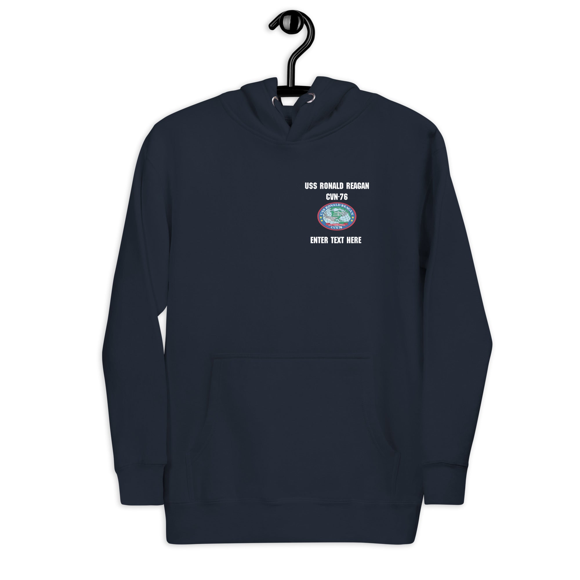 Customizable USS RONALD REAGAN Unisex Hoodie