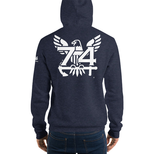 USS JOHN C. STENNIS America's Navy BLUE Unisex hoodie