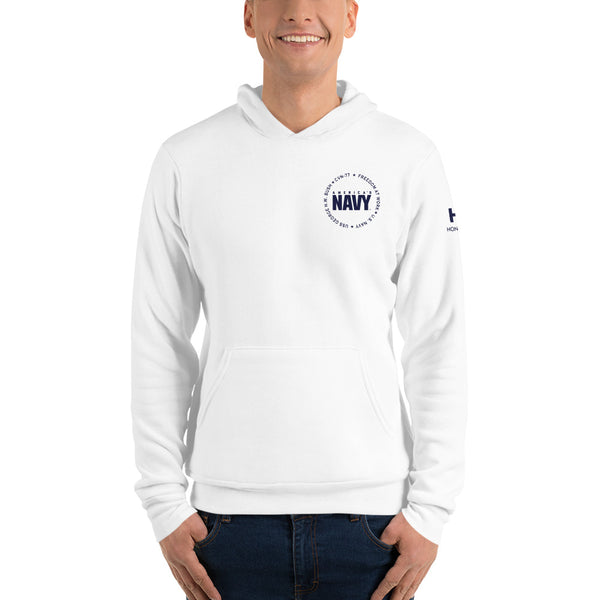 USS GEORGE H.W. BUSH America's Navy Unisex hoodie