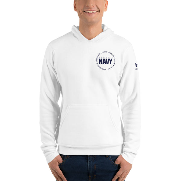 USS DWIGHT D. EISENHOWER America's Navy Unisex hoodie