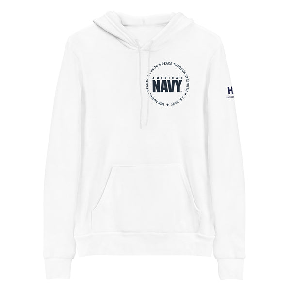 USS RONALD REAGAN America's Navy Unisex hoodie