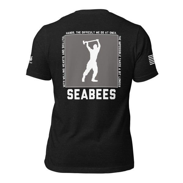 US Navy SEABEES IMPOSSIBLE Unisex t-shirt