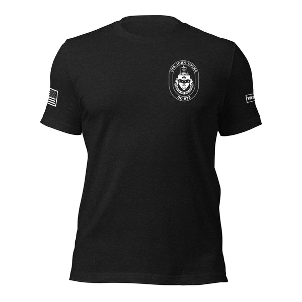 USS JOHN YOUNG REUNION ALL PRINTS Unisex t-shirt