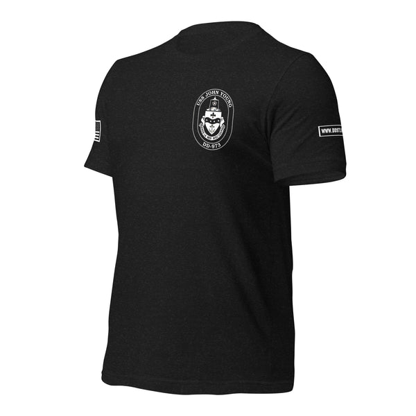 USS JOHN YOUNG REUNION ALL PRINTS Unisex t-shirt