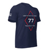 USS GEORGE H.W. BUSH DIAMOND Unisex t-shirt
