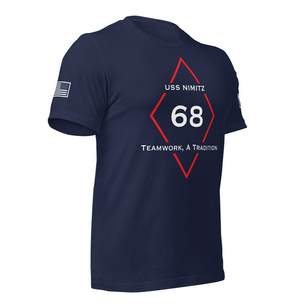USS NIMITZ DIAMOND Unisex t-shirt