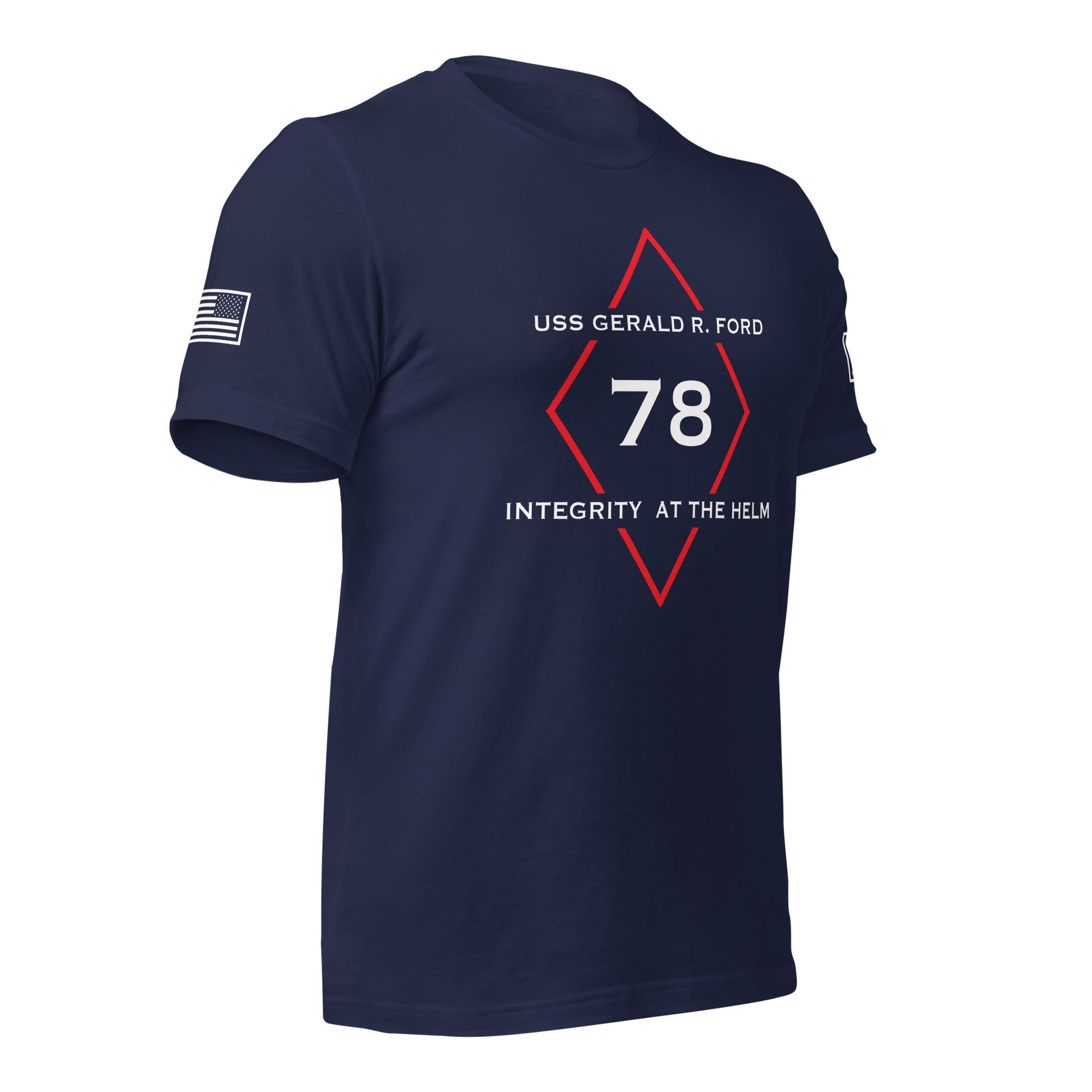USS GERALD R. FORD DIAMOND Unisex t-shirt