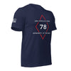 USS GERALD R. FORD DIAMOND Unisex t-shirt