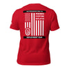 USS PROVIDENCE (SSN-719) RED Unisex t-shirt