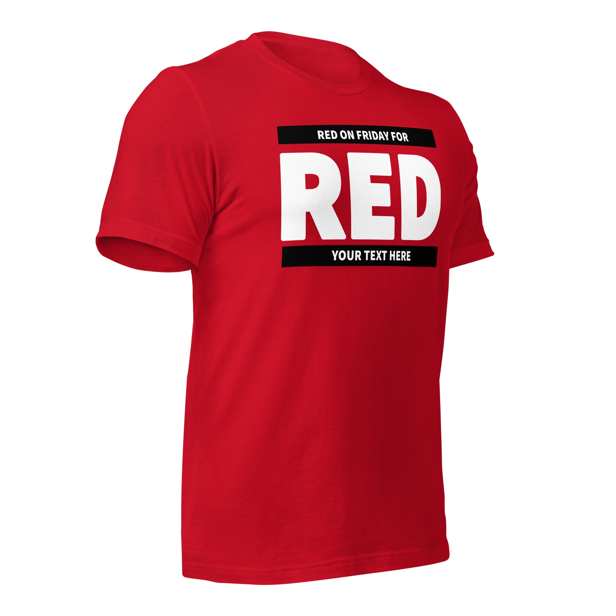 Customizable RED USS GEORGE WASHINGTON Unisex t-shirt